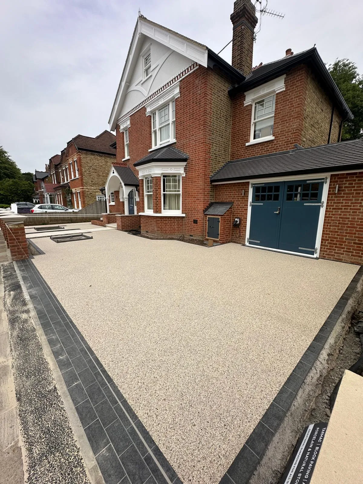Resin bound driveway by SureLay UK in Putney, London