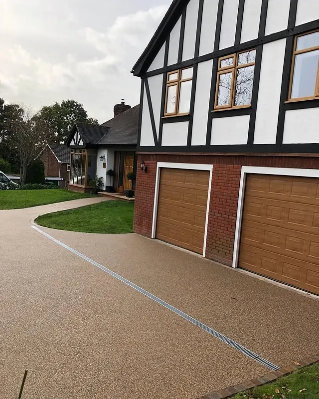 Resin bound Driveway completed by SureLay UK in Kingswood, Surrey